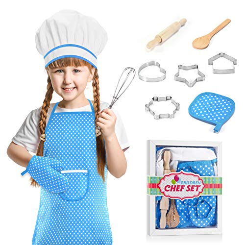 Gifts for 38 Year Old Boys, Kids Cooking and Baking Sets for 38 Year
